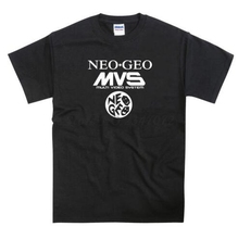 Camiseta de algodón con Logo Neo Geo para hombre, camisa masculina de marca de verano, MVS, SNK Playmore AES arcade 2024 - compra barato