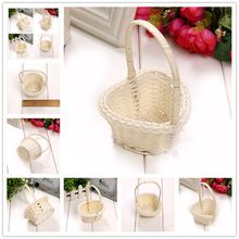 Mini Plastic Weaving Fruit Basket Storage Rattan Cosmetics Cloth Vegetables Fruit Sundries Decoration Tea Basket Picnic Tools 2024 - buy cheap