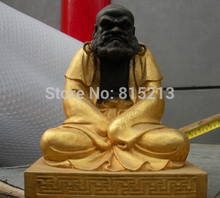 Bi001345, 10 дюймов, тибетский буддистский храм Dharma Bodhidharma, статуя предков 2024 - купить недорого