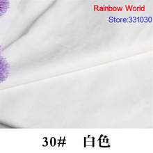 30# white Thin Suede fabric for DIY sewing Sofa pillow bag colthes skirt coat hat shoes material(50*150cm) 2024 - buy cheap