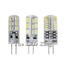 Lâmpada led smd3014 24 48 64leds, 3w 9w 12w g4, 12v 220v, branco quente/frio 2024 - compre barato