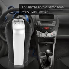 5 Speed Gear Stick Shift Knob Insert Replacement for Toyota Corolla Verso Rav4 Yaris Aygo Avensis 2024 - buy cheap