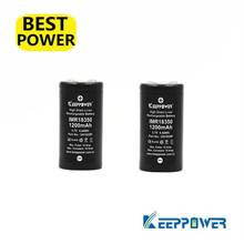 2 Pcs Keeppower  10A discharge IMR18350 1200mAh UH1835P Li-ion rechargeable battery 18350 2024 - buy cheap