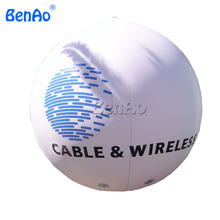 AO078 BENAO 2m 0.18mm pvc helium balloon/Giant inflatable floating helium balloon/custom large advertising balloon 2024 - buy cheap