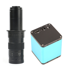 Sony-microscópio industrial imx30x com câmera, full hd 1080p, 60fps, hdmi, eletrônico, vídeo digital, gravador, lente de montagem 180x 300x 2024 - compre barato