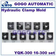 Hydraulic Clamp Mold YQK-300 Manual Hydraulic Electric Cable Wire Terminal Crimping Tool Die Set 16-300mm2 2024 - купить недорого