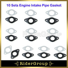 10x   20mm Carburetor Manifold Intake Pipe Carb Gasket Spacer Seal For 90cc 70cc 50cc 110cc Pit Dirt Bike ATV Quad Motorcycle 2024 - buy cheap