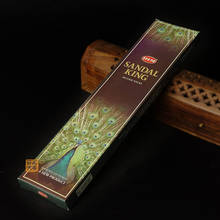 King Peacock sandalwood incense,Rich aroma lasting Brighten the mood Increase positive energy,20 incense sticks 2024 - buy cheap
