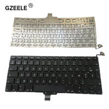 GZEELE New French Laptop Keyboard 2009-2012 For Apple Macbook Pro A1278 MC700 MC724 MD313 MD314 FR Keyboard Replacement BLACK 2024 - buy cheap