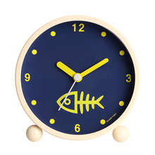 Cute 4 Inch  Metal mute  Desktop clock  Round Alarm Clock  with Backlight Children Students Silence Clocks 2024 - buy cheap