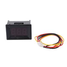 DC 0-100V 0.36" 3-digital Voltmeter RED LED Display Panel Voltage Meter For Car Motorcycle 2024 - buy cheap