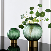 Креативное сферическое украшение для стеклянной вазы, Скандинавское украшение для дома, ваза, украшения для гостиной, цветочные вазы для дома 2024 - купить недорого