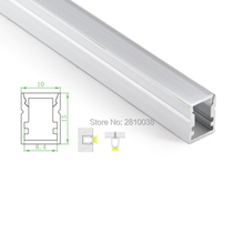 Conjuntos 50X2 m/Lote arruela da parede de alumínio led habitação perfil e pequeno tipo U levou os canais de alumínio para recesso luz de parede 2024 - compre barato