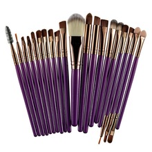 20Pcs Professional Makeup Brushes Set Powder Foundation Eyeshadow Make Up Brush Cosmetics Soft Synthetic Hair Brush 2024 - buy cheap