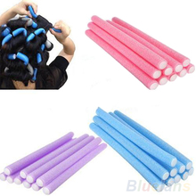 10Pcs/set Curler Makers Soft Foam Bendy Twist Curls Soft DIY Styling Hair Tool for Women's Accessories Random Color 2024 - buy cheap