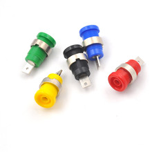 5 Pcs 4mm Banana Plugs Female Jack Socket Plug Wire Connector 29.66*4.35mm 5 Colors 2024 - buy cheap