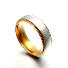 Мужское кольцо на палец, из титановой нержавеющей стали, 6 мм 2024 - купить недорого