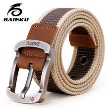 2017 Military Belt Outdoor Tactical Belt Men & Women High Quality Belts For Jeans Male Canvas Straps 6 Colors large size 2024 - buy cheap