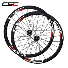 CSC 23mm Width 38mm clincher cyclocross wheel Disc brake carbon bike wheelset Novatec D791SB/D792SB hub 2024 - buy cheap