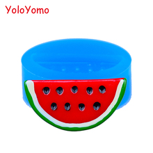 S014YL 32.3mm Watermelon Slice Mold - Fruit Silicone Mold Chocolate Cake Decoration, Sugarcraft, Fondant, Candy, Resin Clay Mold 2024 - buy cheap