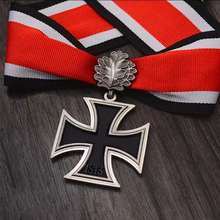 WW2 WW1 German Medal Knight Cross Iron Cross Medals EK2 EK1 Badge With oak leaf and ribbon 2024 - buy cheap