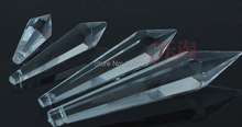 80 мм прозрачная люстра Хрустальная сосулька кристаллическая Призма люстры подвесная люстра 20 шт 2024 - купить недорого