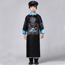 Dinastia qing dinastia qing ministro do traje para crianças cosplay para crianças roupas dinastia qing zumbi cosplay traje de halloween 2024 - compre barato