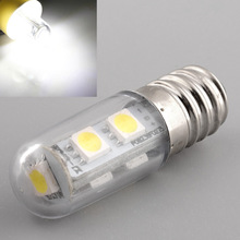 E14 220 В/1 Вт 7LED 5050SMD яркий белый домашний холодильник Кукуруза лампа долговечная лампа 2024 - купить недорого