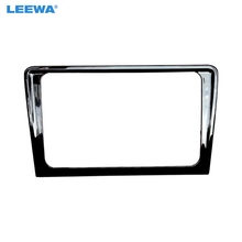 Leewa-central multimídia para carro volkswagen bora 2005-2011, 2din, som estéreo, painel de dvd, instalação de quadro, rádio, cor preta brilhante 2024 - compre barato