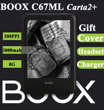 Origianl ONYX BOOX C67ML Carta2+ ebook reader 3000mAh touch eink screen 8G 300DPI WIFI Android4.22 pocket books gift pu cover 2024 - купить недорого