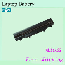 5000mah AL14A32 Laptop battery For ACER Aspire E14  E15  E5-421 E5-572G E5-572G-593Y Extensa 2509 batteries 2024 - buy cheap
