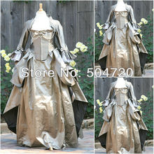 Freeshipping!1860s Civil War Southern Belle Ball Gown Victorian Lolita dresses/scarlett dress Sz US6-26 V-235 2024 - buy cheap