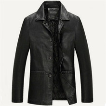 Куртка из мягкой искусственной кожи для мужчин на весну и осень, мотоциклетная куртка-бомбер, куртка из искусственной кожи, мужская деловая повседневная куртка, Jaqueta 4XL 2024 - купить недорого