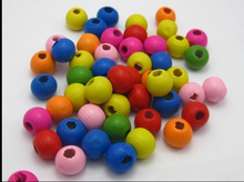 200pcs mix color accessories wooden beads 8mm wood beads Cheap high quality DIY jewelry 2024 - buy cheap