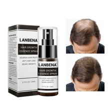 LANBENA, новая эссенция для роста волос, спрей против выпадения волос, предотвращающий облысение, укрепляющий, питающий, переносной Уход за волосами, хит продаж 2024 - купить недорого