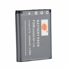 DSTE NP-110 Rechargeable Battery for Casio Exilim Zoom EX-Z2000 Series Z2000BK Z2000PK Z2000RD Z2000SR Z2000VT Camera 2024 - buy cheap