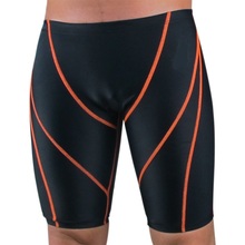 #303 high quality professional pro knee swimwear men's swimming wear trunks shorts pants 2024 - buy cheap