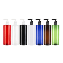 Empty Plastic Dispenser Shampoo Bottle Cap 500ml Shampoo Shower Bottle Size Bayonet Pump Lotion Cream Liquid Soap Container 2024 - buy cheap