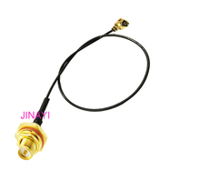 10pcs RP- SMA Female Waterproof Bulkhead O-ring to IPX U.FL IPEX  pigtail cable 1.13 1.13mm 5cm 10cm 30cm 2024 - buy cheap