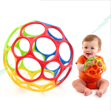 Cascabel-pelota de colores suaves para bebés, juguete manual para desarrollar, mordedura táctil, Oball, para aprender a agarrar, regalo 2024 - compra barato