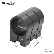 AloneFire M-22 25.4mm Ring Tactical Laser Scope Sight Weaver Picatinny 11mm Rail Rifle Mounts 2024 - buy cheap