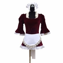 Fantasia cosplay para bebês, uniforme de lolita roxo e branco, em todos os tamanhos, cosplay e anime, peça única, 2017 2024 - compre barato