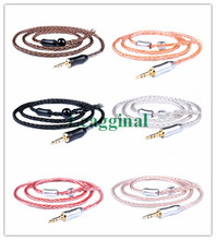 Cable de auricular para bricolaje OFC plateado ie80 mmcx 0,78mm A2DC 2024 - compra barato