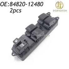 Interruptor maestro de ventana eléctrica de 2 piezas, para Toyota RAV4 Camry Sienna 84820-12480 84820AA070,84820-AA070, nuevo 2024 - compra barato