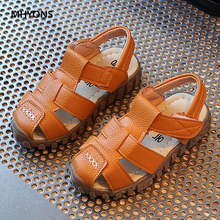 MHYONS-sandalias de verano de piel auténtica para bebés, zapatos de verano, calzado de playa, suela suave, 2020 2024 - compra barato