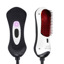 3 in 1 far-infrared hair dryers brush Electric Rotating Hair Styler Hair Straightener Comb Hot Air Brush Dryer Multifunctional 2024 - buy cheap