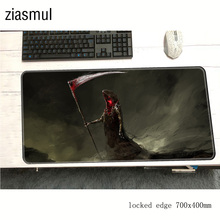 Tapete de rato sangrento 700x400x2mm esteiras padrão de massa esteira do mouse do computador acessórios de jogos bonito grande mousepad teclado jogos de computador gamer 2024 - compre barato