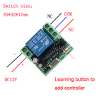 Sistema de Controle De Porta de acesso 12 V 1CH Wireless Switch Controle Remoto Sistema de Transmissor e Receptor Mini tamanho 315/433 MHZ - especificações Sistema de Controle De Porta de acesso 12 V 1CH Wireless Switch Controle Remoto Sistema de Transmissor e Receptor Mini tamanho 315/433 MHZ - especificações