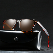 Gafas de sol polarizadas con montura Tr90 de gran calidad, gafas de sol cuadradas clásicas, gafas de sol masculinas de famosa marca, gafas de sol Polaroid para hombres 2024 - compra barato