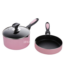 Portable 18cm Frying Pan Non-stick Pans for Kitchen Baby Food Cooking Pot Grill Pots Cauldron Set 2024 - buy cheap
